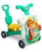 Многофункционална проходилка 5 в 1 Caretero Toyz - Turquise  - 3t