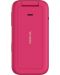 Мобилен телефон Nokia - 2660 Flip, 2.8'', 48MB/128MB, розов - 3t