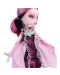 Кукла Mattel Monster High Haunted: Дракулаура с черна рокля - 3t