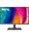 Монитор BenQ - PD2706U, 27'', UHD, IPS, ICCsync, Anti-Glare, сив - 2t