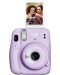 Моментален фотоапарат Fujifilm - instax mini 11, лилав - 4t