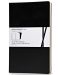 Комплект тефтери Moleskine Volant Notebook – Черен, бели листа - 1t