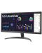 Монитор LG - 26WQ500-B, 25.7", UWHD, IPS, Anti-Glare, черен - 2t