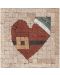 Мозайка Neptune Mosaic - Коледно сърце, без рамка - 1t