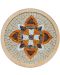 Мозайка Neptune Mosaic - Медальон, с оранжево цвете - 1t
