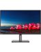 Монитор Lenovo - ThinkVision T27h-30, 27", QHD, IPS, Anti-Glare, USB хъб - 1t