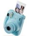 Моментален фотоапарат Fujifilm - instax mini 11 + калъф и хартия, син - 3t