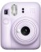 Моментален фотоапарат Fujifilm - instax mini 12, Lilac Purple - 1t