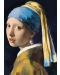 Пъзел Trefl от 1000 части - Момиче с перлена обица, Йоханес Вермер - 1t