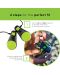 MP3 плеър Finis - Duo, 4GB, черен/зелен - 10t