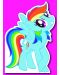 Поздравителна картичка Danilo - My Little Pony: Die-Cut Card - 1t