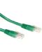 Мрежови кабел ACT - IB8702, RJ45/RJ45, 2m, зелен - 2t