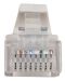 Мрежов кабел VCom - NP512B-5m, RJ45/RJ45, 0.5m, сив - 2t