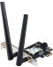 Мрежови адаптер ASUS - PCE-AXE5400, 2.4Gbps, черен - 1t
