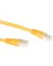 Мрежови кабел ACT - IB8802, RJ45/RJ45, 2m, жълт - 2t