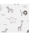 Муселинова пелена BabyJem - Zoo, 90 x 80 cm - 2t