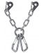 Мултипликатор Rock Empire - Anchor Rock Chain, сив - 1t