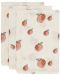 Муселинови кърпи-спарчета Jollein - Peach, 15 х 20 cm, 3 броя - 1t