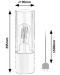 Настолна лампа Rabalux - Ronno 74050, IP 20, E27, 1 x 25 W, черна - 6t