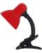 Настолна лампа с щипка Omnia - Kara, IP20, Е27, 40 W, червена - 1t