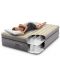 Надуваем матрак Intex - Queen Prime Comfort Elevated, сив - 2t