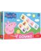 Настолна игра Domino mini: Peppa Pig - детска - 1t