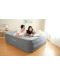 Надуваем матрак Intex - Queen comfort bed high, сив - 3t