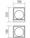 Настолна лампа Smarter - Zodiac 01-3052, IP20, E14, 1x28W, черен мат и месинг - 2t