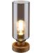 Настолна лампа Rabalux - Tanno 74120, E27, 1 x 25 W, кафява - 2t