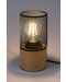 Настолна лампа Rabalux - Callum 74040, E27, 1 x 25 W, кафява-черна - 3t