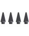 Накрайници ZAGG - Stylus Replacement Tips, 4 броя, черни - 1t