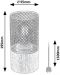 Настолна лампа Rabalux - Callum 74040, E27, 1 x 25 W, кафява-черна - 7t