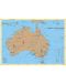 Населения и стопанство: Стенна карта на Австралия (1:4 250 000) - 1t