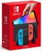 Nintendo Switch OLED - Neon Red & Neon Blue - 1t