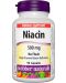 Niacin, 500 mg, 90 капсули, Webber Naturals - 1t