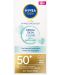 Nivea Sun Слънцезащитен флуид за лице Derma Skin Clear, SPF 50+, 40 ml - 3t