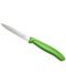 Нож за белене с назъбено острие Victorinox - Swiss Classic, 10 cm, зелен - 2t