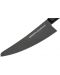 Нож на главния готвач Samura - Shadow, 16.6 cm, черно незалепващо покритие - 3t