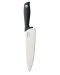 Нож готварски Brabania - Tasty+,  тъмносив, 20 cm - 1t