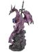 Нож за писма Nemesis Now Adult: Dragons - Purple Dragon, 20 cm - 3t