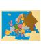 Образователен Монтесори пъзел Smart Baby - Карта на Европа, 40 части - 1t