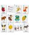 Образователни флаш карти Headu Montessori - Четене и писане - 2t