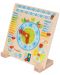 Образователна играчка Goki - Годишен календар на български език - 3t