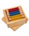 Образователен комплект Smart Baby - Цветни плочки на Монтесори, малък комплект - 2t