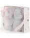 Одеяло с играчка Cangaroo - Elephant, pink, 90 x 75 cm  - 3t