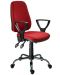 Офис стол Antares - 1140 ASYN CR + BR25 D3, червен - 1t