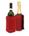 Охладител за бутилки с гел Vin Bouquet - Червен - 3t