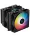 Охладител DeepCool - AG620 RGB, 2x 120 mm - 1t