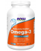 Omega-3 Molecularly Distilled, 500 капсули, Now - 1t
