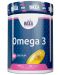 Omega 3, 1000 mg, 500 капсули, Haya Labs - 1t